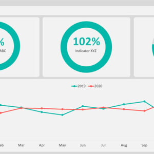 Excel Dashboard Layout Duo Theme 2