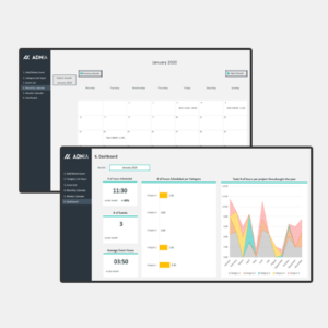 Automated Schedule Excel Template