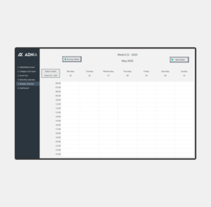 Automated Weekly Schedule Excel Template
